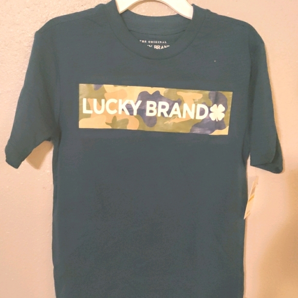 Lucky Brand Other - lucky brand The Original Shirt Majolica Blue  Boys